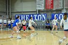 VB vs USCGA  Wheaton College Women's Volleyball vs U.S. Coast Guard Academy. - Photo by Keith Nordstrom : Wheaton, Volleyball